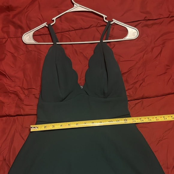 Green high-low dress - Picture 7 of 7